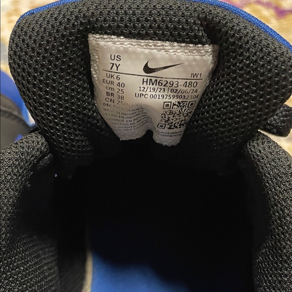 Nike Dunk Low Hyper Cobalt Boy's Shoes - Size 7 - Picture 12 of 13